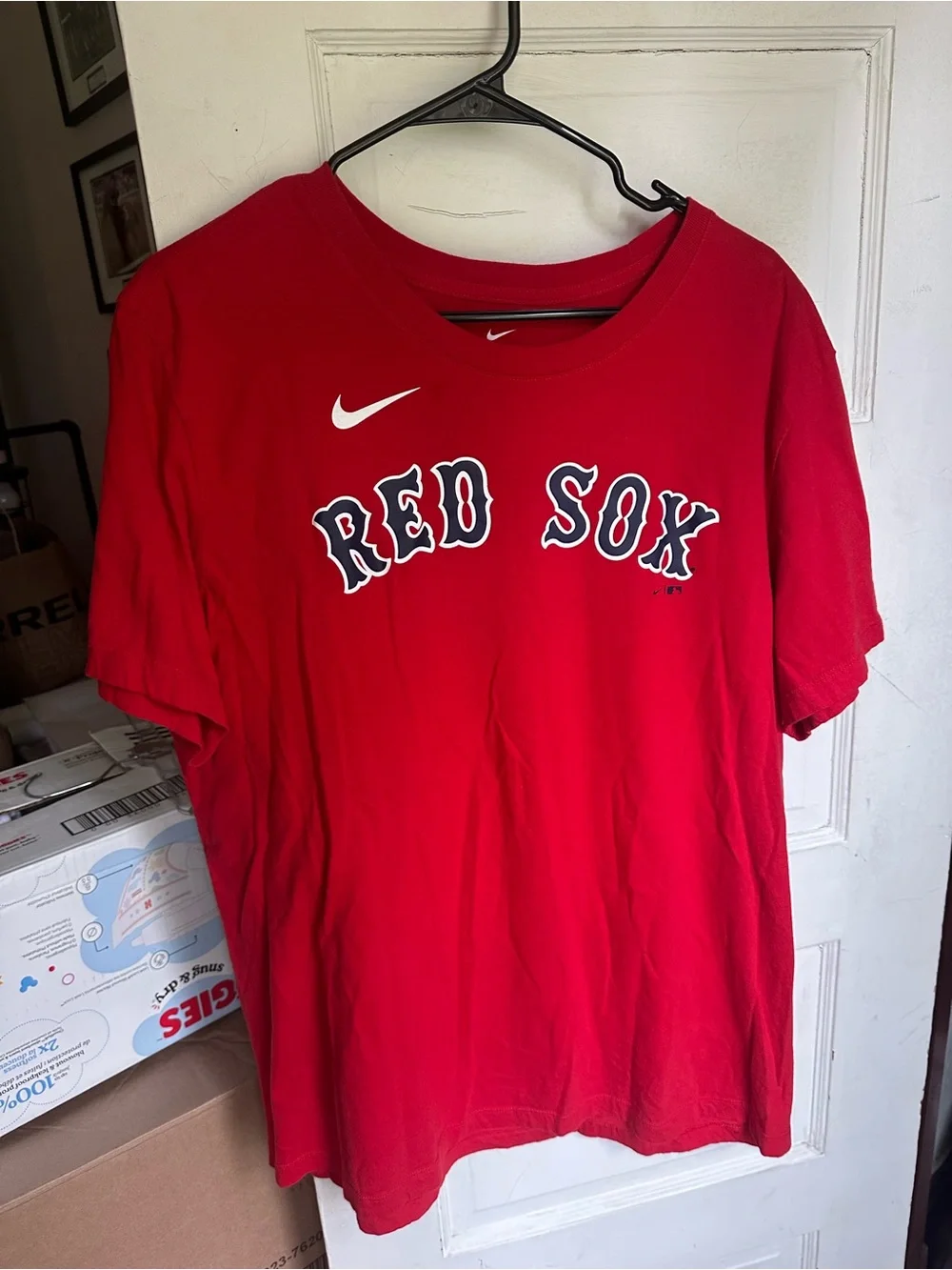 Nike Red 'Red Sox' Graphic Tee